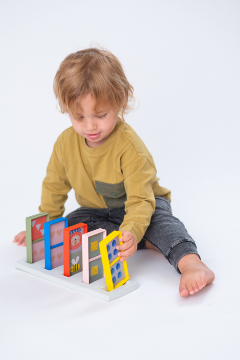 Domino XL – Gra Edukacyjna dla Dzieci 18M+ Domino XL – Gra Edukacyjna dla Dzieci 18M+