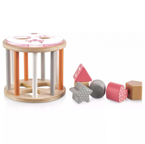 Sorter drewniany Pink Sorter drewniany Pink