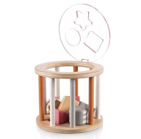 Sorter drewniany Pink Sorter drewniany Pink
