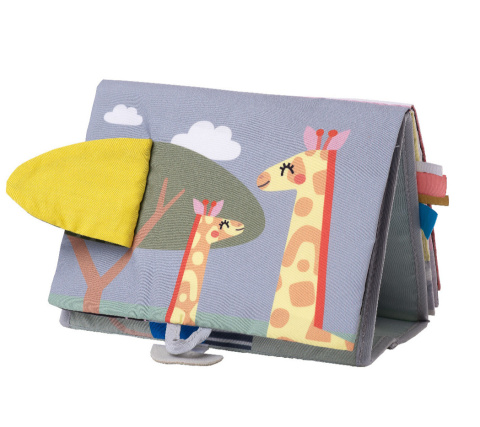 Taf Toys - Książeczka Sensoryczna Savannah 2w1 Taf Toys - Książeczka Sensoryczna Savannah 2w1