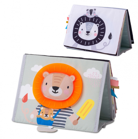 Taf Toys - Książeczka Sensoryczna Savannah 2w1 Taf Toys - Książeczka Sensoryczna Savannah 2w1
