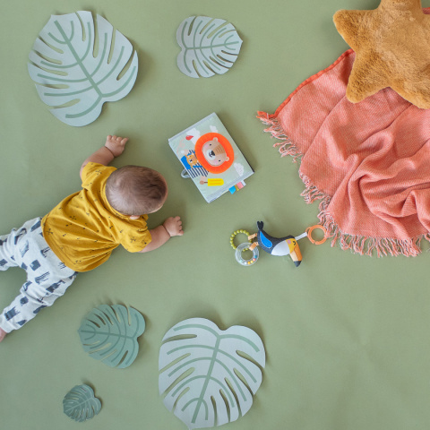Taf Toys - Książeczka Sensoryczna Savannah 2w1 Taf Toys - Książeczka Sensoryczna Savannah 2w1