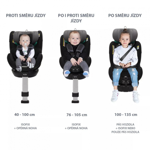 VOYAGER MAXI fotelik samochodowy 0-19,5 kg Night black VOYAGER MAXI fotelik samochodowy 0-19,5 kg Night black