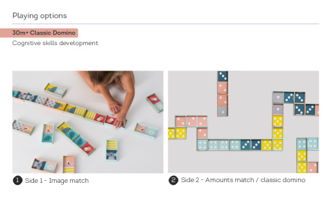 Domino Rally XL od Taf Toys – Edukacyjna Gra i Zabawa dla Maluchów Domino Rally XL od Taf Toys – Edukacyjna Gra i Zabawa dla Maluchów