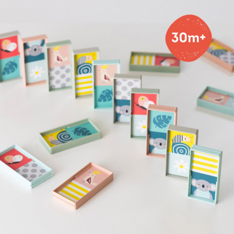 Domino Rally XL od Taf Toys – Edukacyjna Gra i Zabawa dla Maluchów Domino Rally XL od Taf Toys – Edukacyjna Gra i Zabawa dla Maluchów