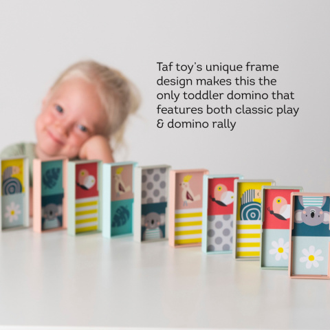 Domino Rally XL od Taf Toys – Edukacyjna Gra i Zabawa dla Maluchów Domino Rally XL od Taf Toys – Edukacyjna Gra i Zabawa dla Maluchów