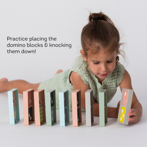 Domino Rally XL od Taf Toys – Edukacyjna Gra i Zabawa dla Maluchów Domino Rally XL od Taf Toys – Edukacyjna Gra i Zabawa dla Maluchów