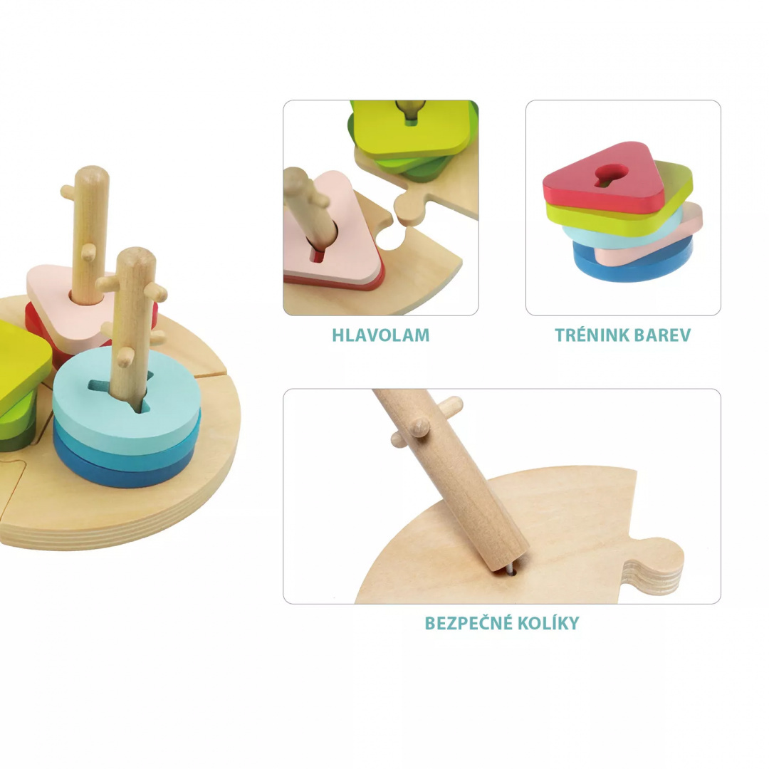 Puzzle przestrzenne drewniane Puzzle przestrzenne drewniane