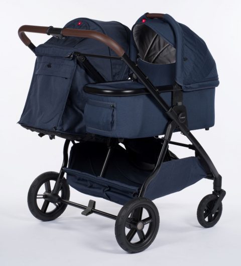 Gondola M.Twin X Blueberry – Oddychająca i Komfortowa dla Noworodka Gondola M.Twin X Blueberry – Oddychająca i Komfortowa dla Noworodka