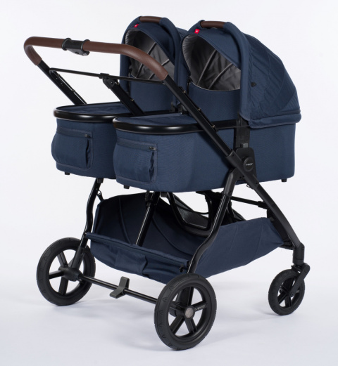 Gondola M.Twin X Blueberry – Oddychająca i Komfortowa dla Noworodka Gondola M.Twin X Blueberry – Oddychająca i Komfortowa dla Noworodka