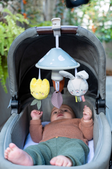 Karuzelka Aktywna do Wózka z Króliczkiem Rylee – Taf Toys Karuzelka Aktywna do Wózka z Króliczkiem Rylee – Taf Toys
