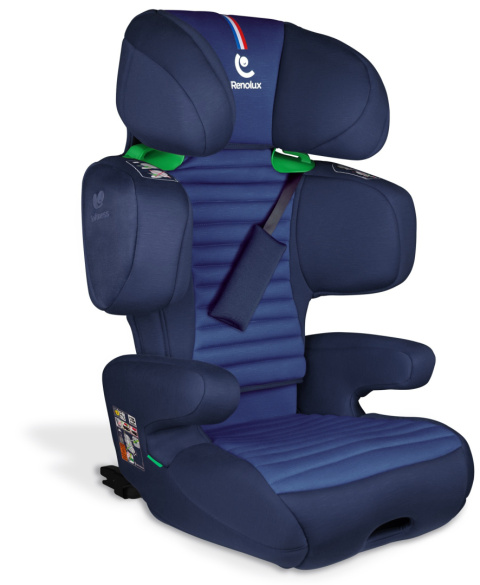 Fotelik Samochodowy Renolux Renofix 2 Ocean Softness® - Isofix R129 (100-150 cm)